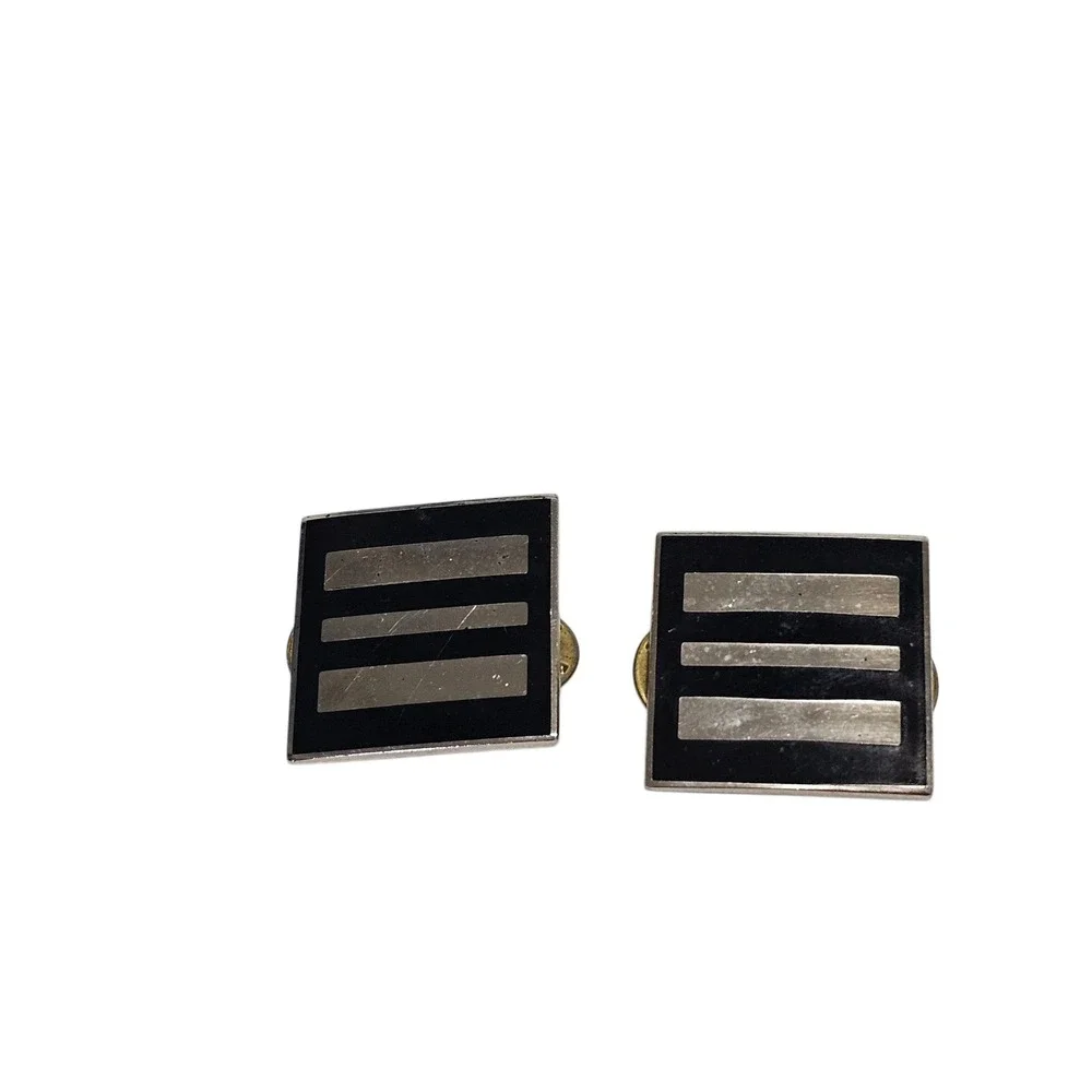 US Air Force ROTC BDU Vintage Rank Insignia Lieutenant‎ Colonel NOS Pair